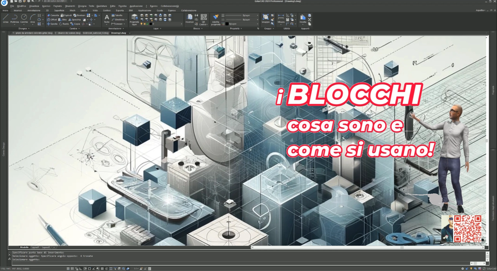 Blocchi AutoCAD: cosa sono e come utilizzarli in GstarCAD